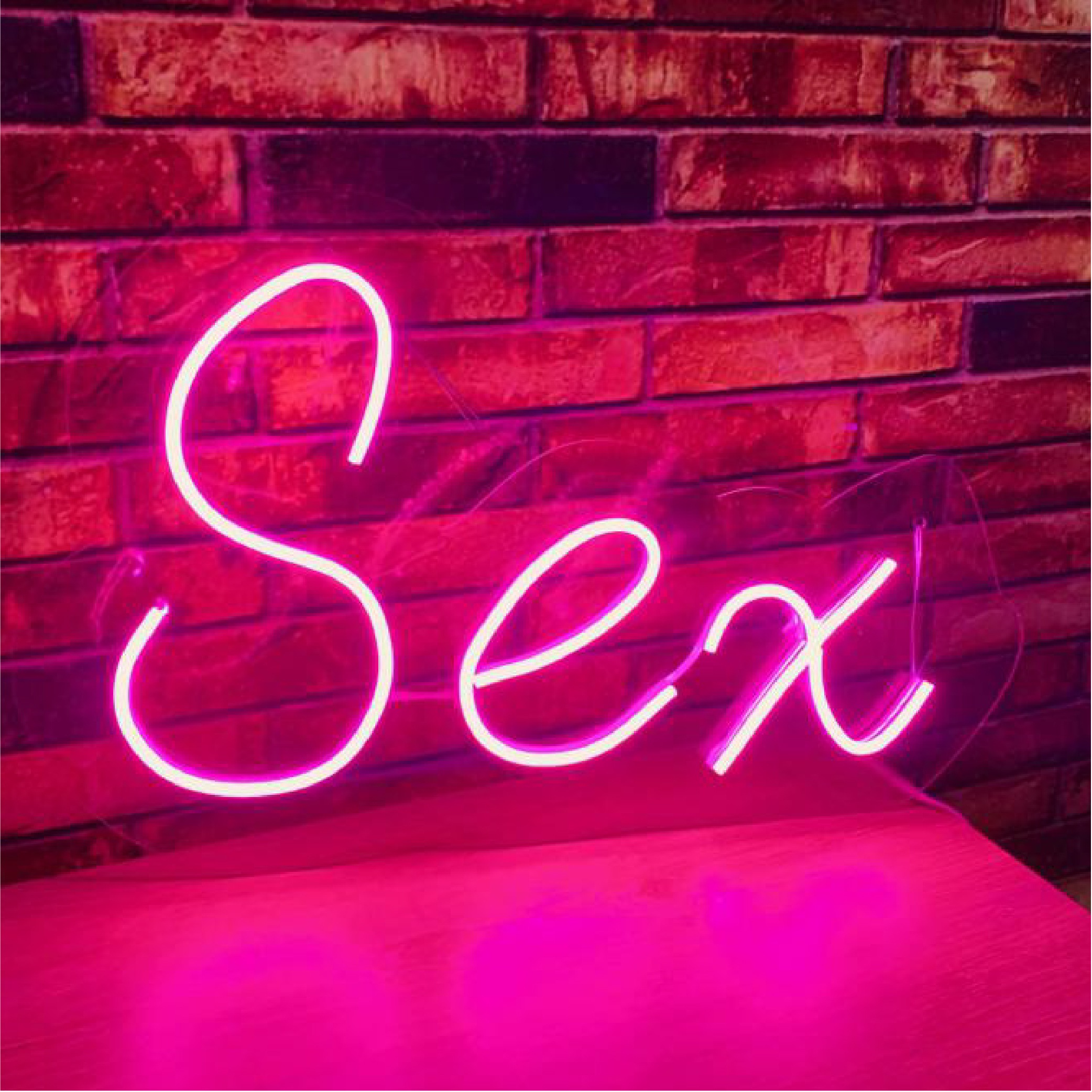 Sex Aviso En Neón Vands Digital Avisos En Acrílico 2204