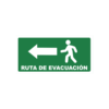 Señalética | Ruta de evacuación Izquierda - Imagen 2